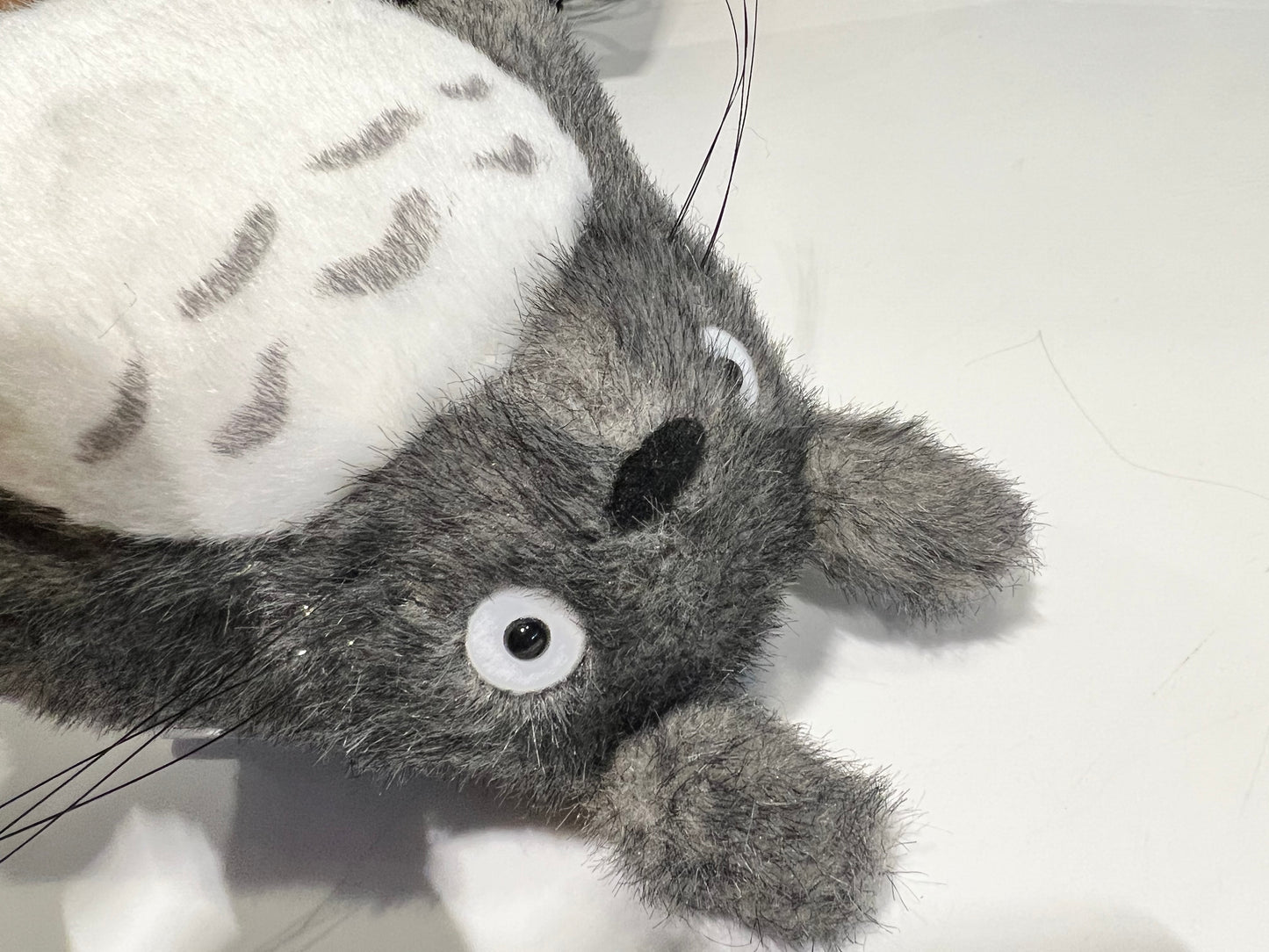 8.5" Gray Totoro Fluffy Plush Cute Stuffed Toy