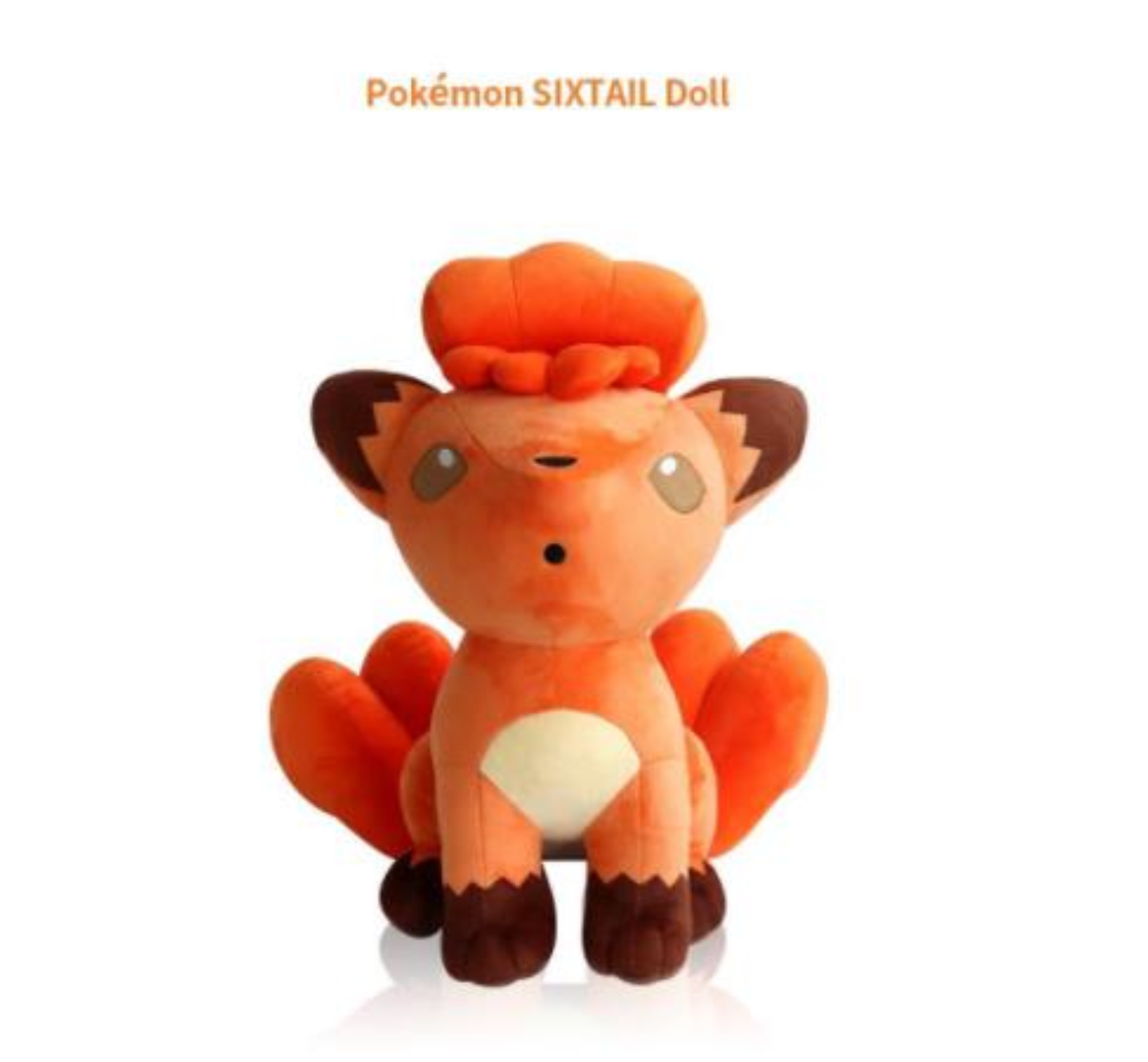 Pokemon Vulpix 18" Stuffed Animal Plush Cute Hugging Doll Soft Toy Gifts for Kids