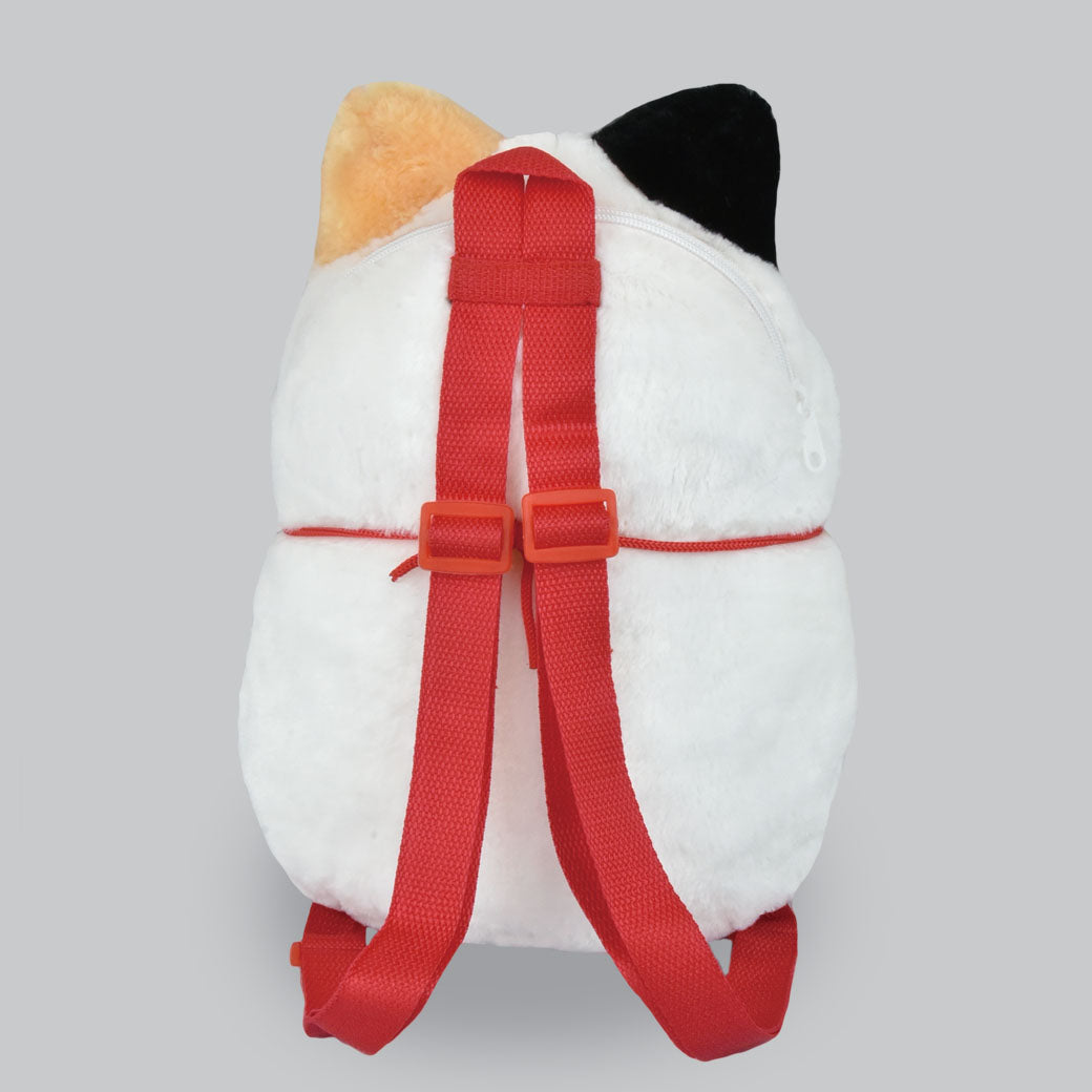 Amuse Backpack Calico Cat Stuffed Animal Kitty Multiple Fashion Shoulder Bags Crossbody Gifts With Adjustable Straps for Women Girl Boy Kid