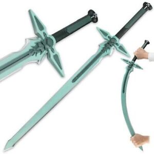 Sword Art Online Kirigaya Kazuto Replica Weapon SAO Kiritos Dark Repulser Foam Sword One Hand for Cosplay Costume, Props, Gift, Collections