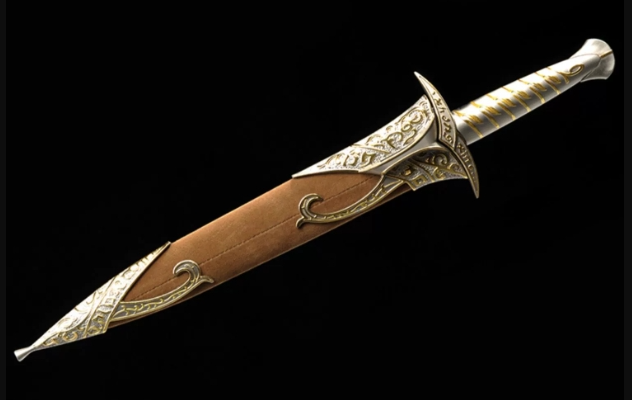20" Lord Of The Rings & The Hobbit Scabbard for Sting Sword - Brown