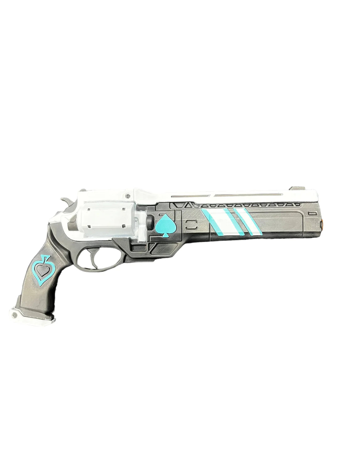 Replica Foam Gun Ace of The Spades Hand Cannon Prop Classic Ornament Free Banner Does not Shoot Gift Xmas Game Anime