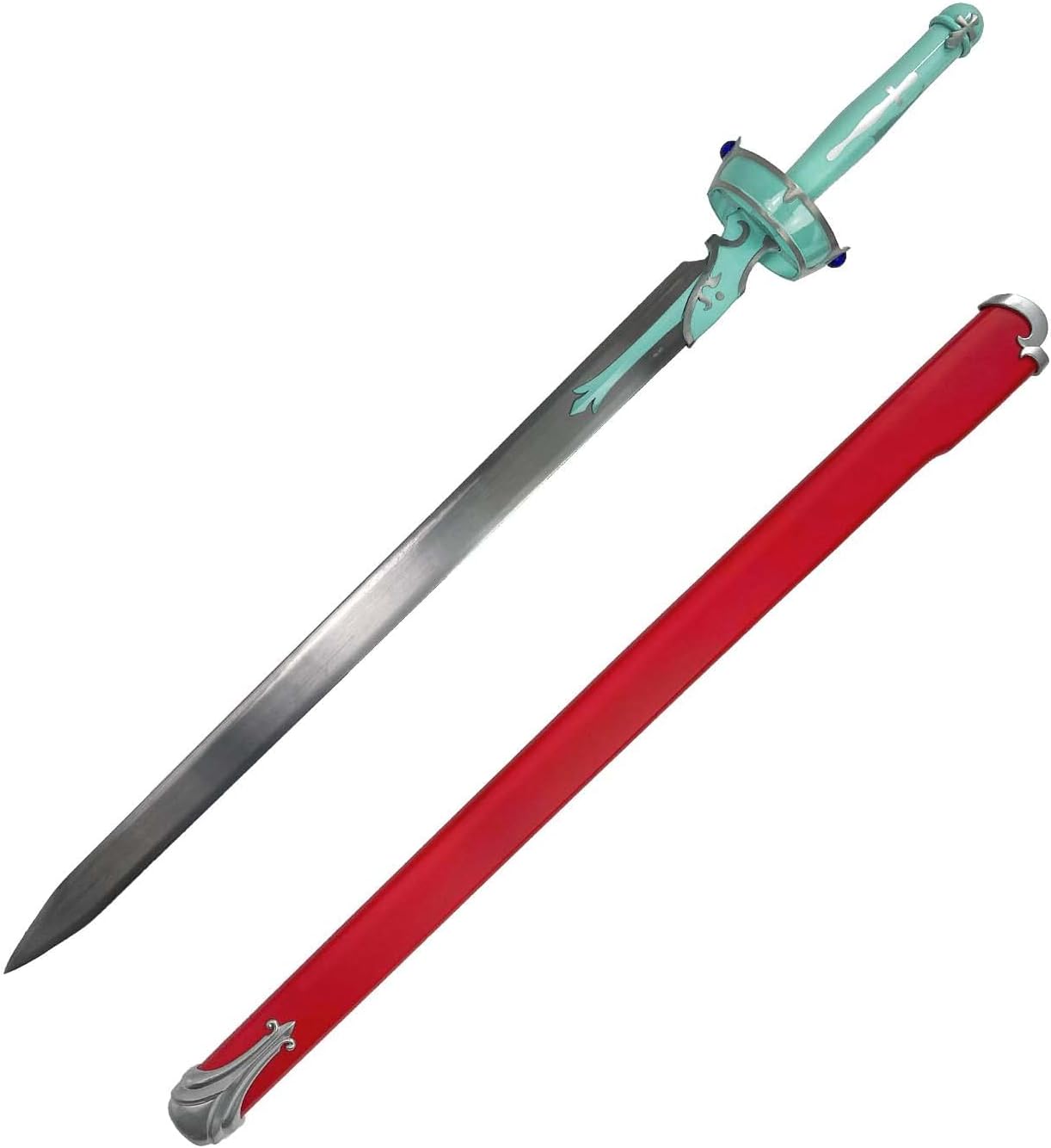 Sword Art Online Asuna Yuuki Replica Weapon Lambent Light SAO Handmade Metal Sword Cosplay Costume Props Gift Collections