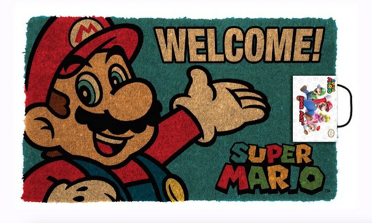 Door Mat - Super Mario - Portrait