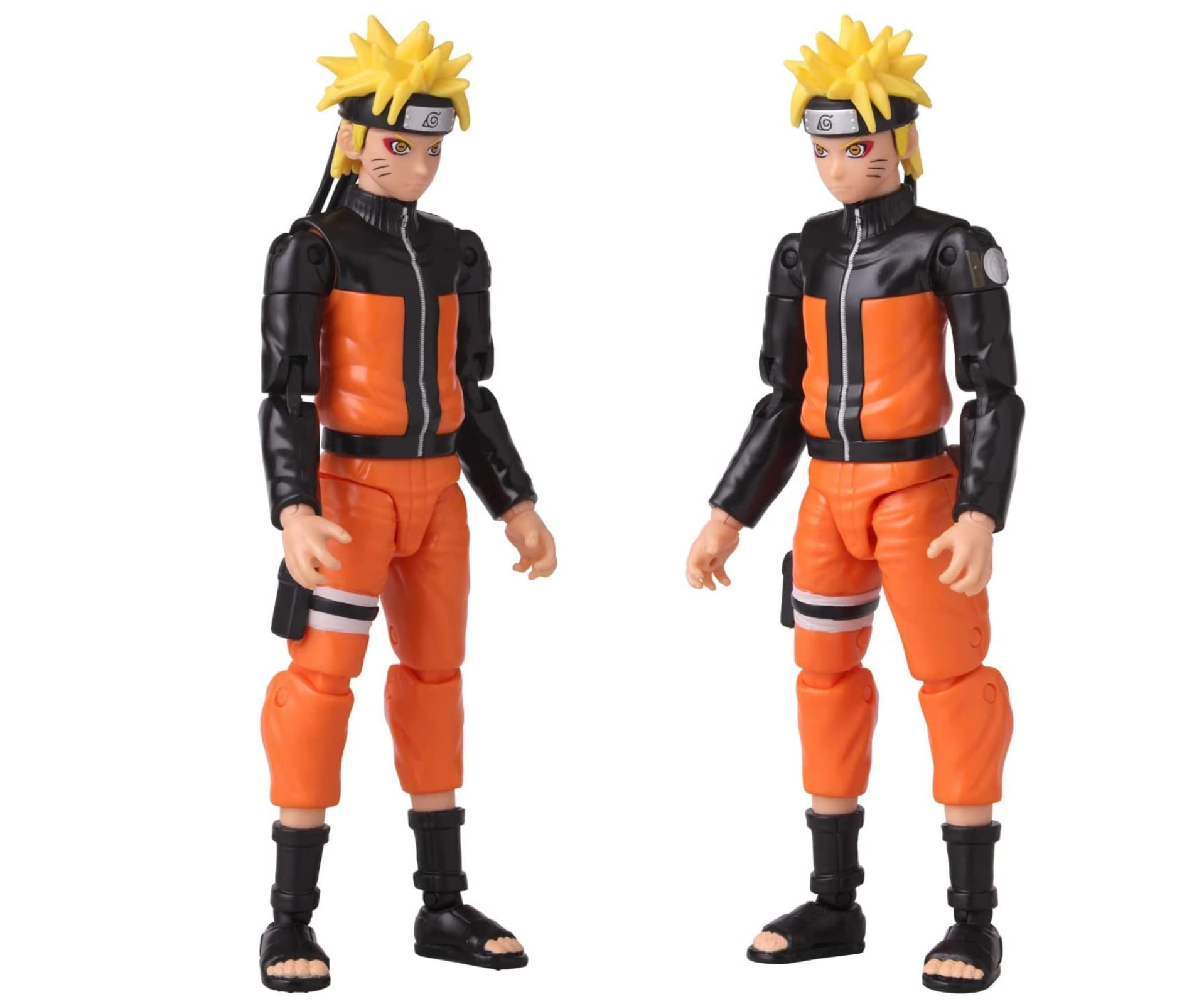 Bandai Anime Heroes Naruto - Naruto Uzumaki 6.5-in Action Figure with  Accessory Pack