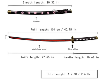 One Piece - Zoro Sword Shusui- Metal