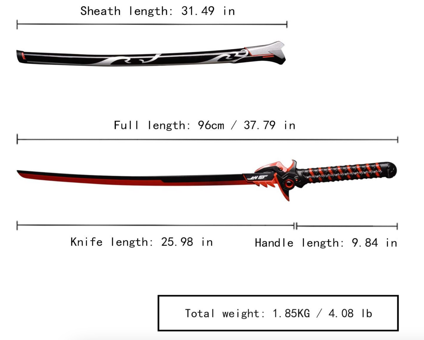 Overwatch - Genji Sword - Metal