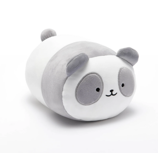 Anirollz 10" Pandaroll Ultra Soft Plush Squishy Rest Warm Support Plush Comfort Stuffed Animal Pillow