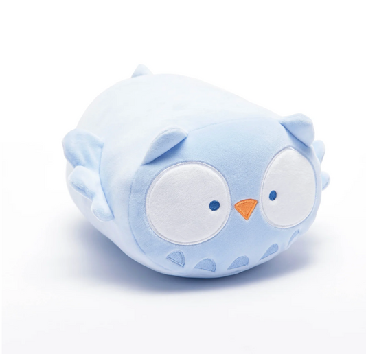 Anirollz 10" Owlyroll Ultra Soft Pillow Squishy Rest Warm Support Plush Comfort Stuffed Animal