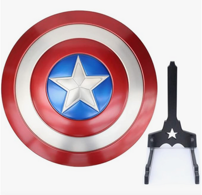 Captain America Shield 24 Inch - Stainless Metal