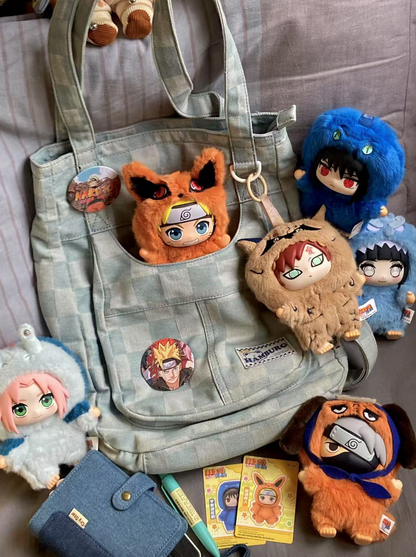 Top Toy Naruto Beast Party Plush Keychains Gift Blind Box