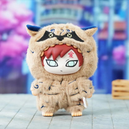 Top Toy Naruto Beast Party Plush Keychains Gift Blind Box