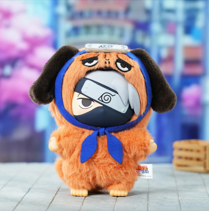 Top Toy Naruto Beast Party Plush Keychains Gift Blind Box