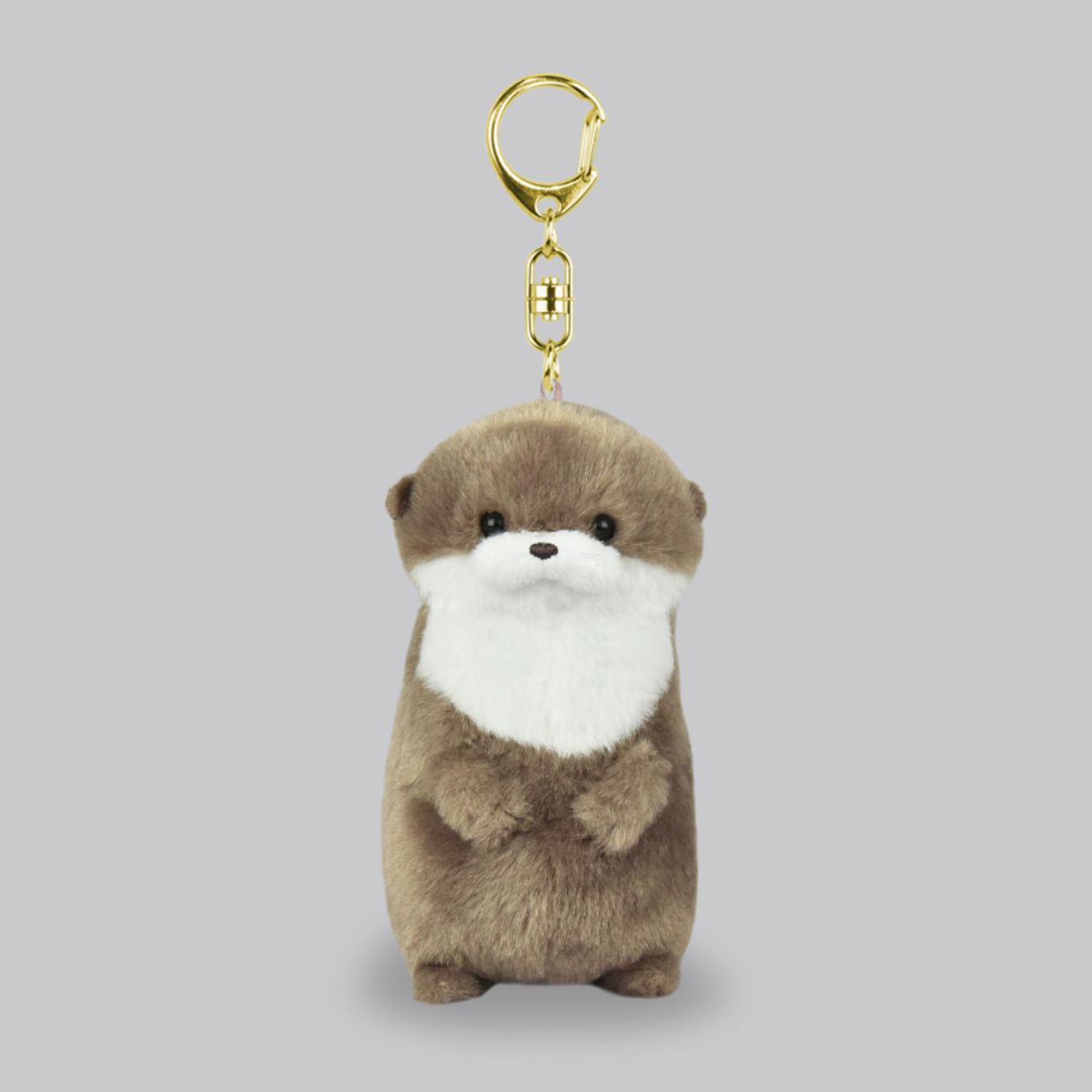 Amuse Otter 4.5" Plush Keychain Keyring Backpack Hanger