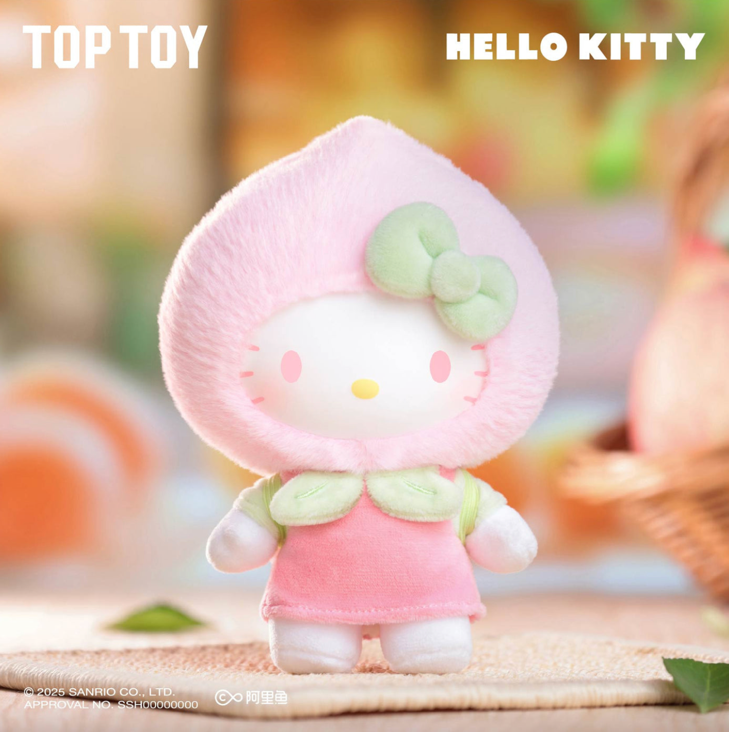 Top Toy Fruity Paradise Vinyl Plush Keychain Gift Blind Box
