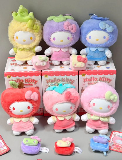 Top Toy Fruity Paradise Vinyl Plush Keychain Gift Blind Box