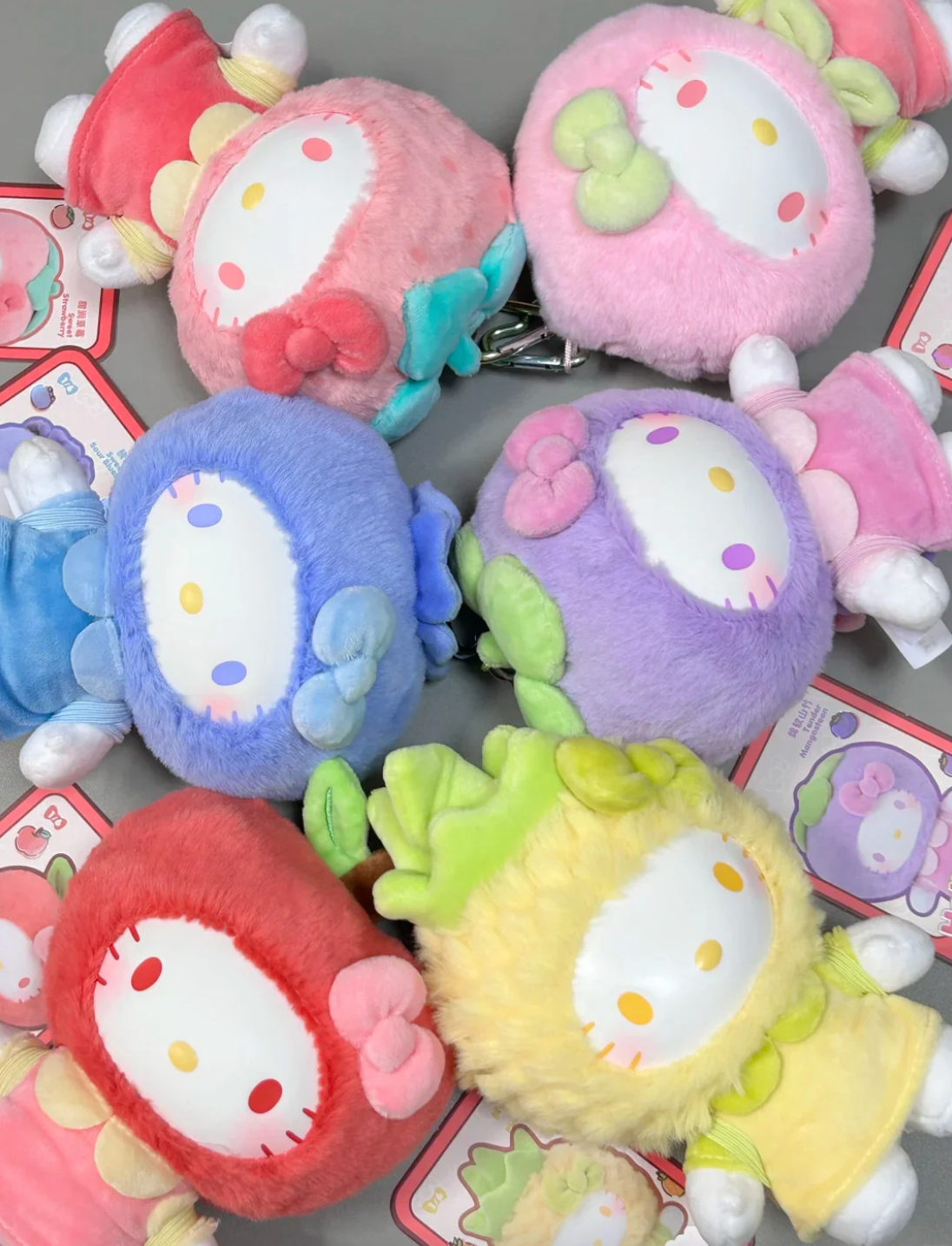 Top Toy Fruity Paradise Vinyl Plush Keychain Gift Blind Box