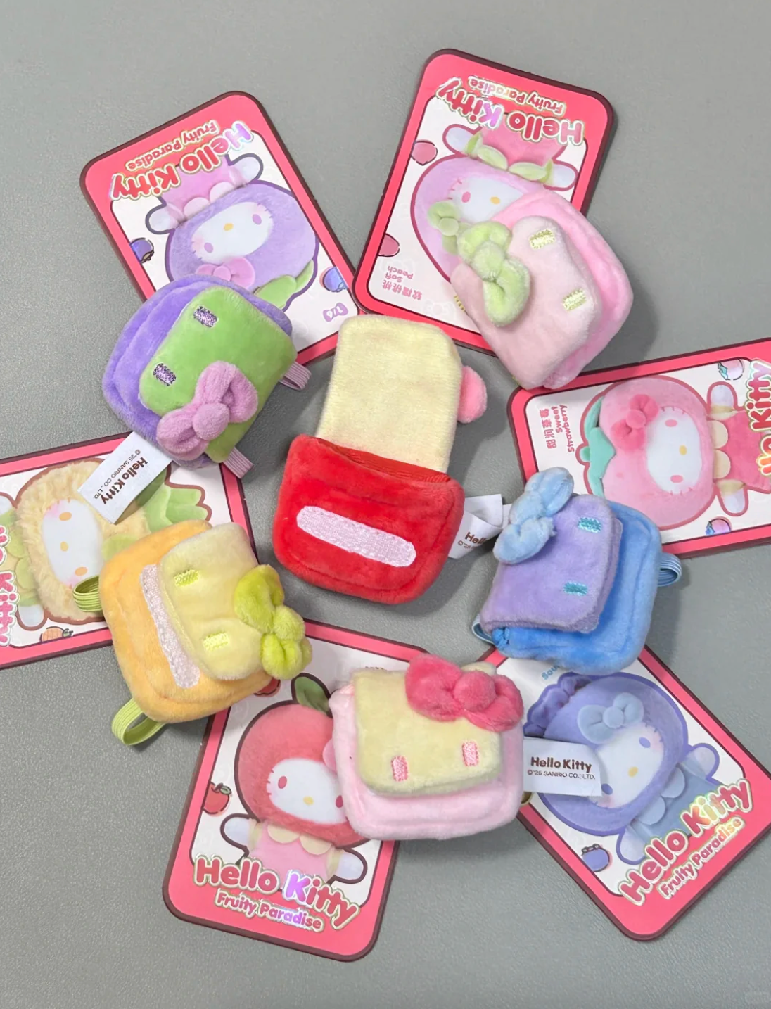 Top Toy Fruity Paradise Vinyl Plush Keychain Gift Blind Box
