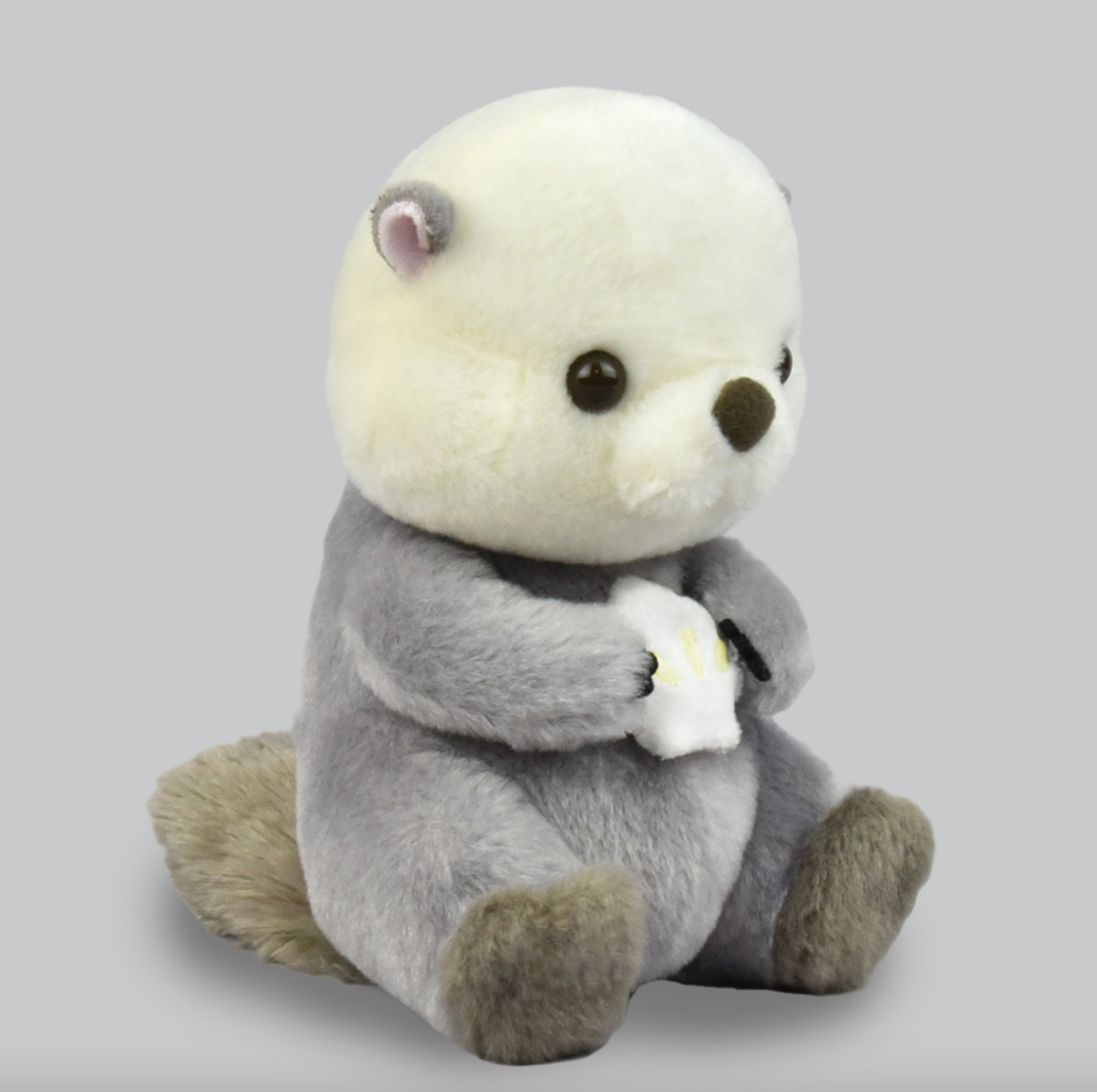 Amuse Sea Otter Gray 5" Inch Plush Stuffed Animal Soft Toy & Gifts
