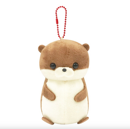 Amuse otter 4" Inch Plush Keychain Stuffed Animal Soft Toy & Gifts
