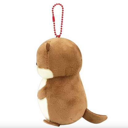 Amuse otter 4" Inch Plush Keychain Stuffed Animal Soft Toy & Gifts