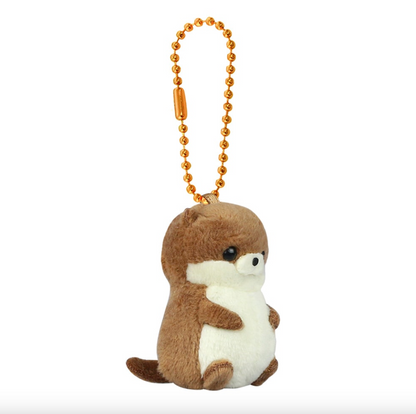 Amuse otter 2" Inch Plush Keychain Stuffed Animal Soft Toy & Gifts