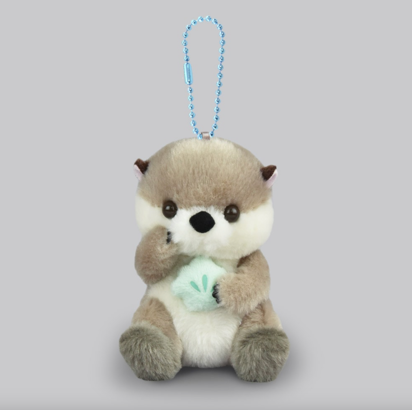 Amuse otter 3.5" Inch Plush Keychain Stuffed Animal Soft Toy & Gifts