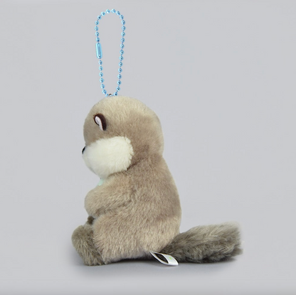 Amuse otter 3.5" Inch Plush Keychain Stuffed Animal Soft Toy & Gifts
