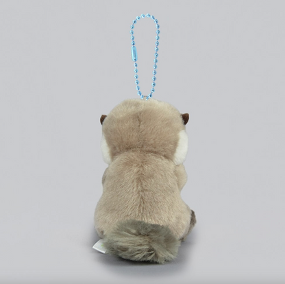 Amuse otter 3.5" Inch Plush Keychain Stuffed Animal Soft Toy & Gifts