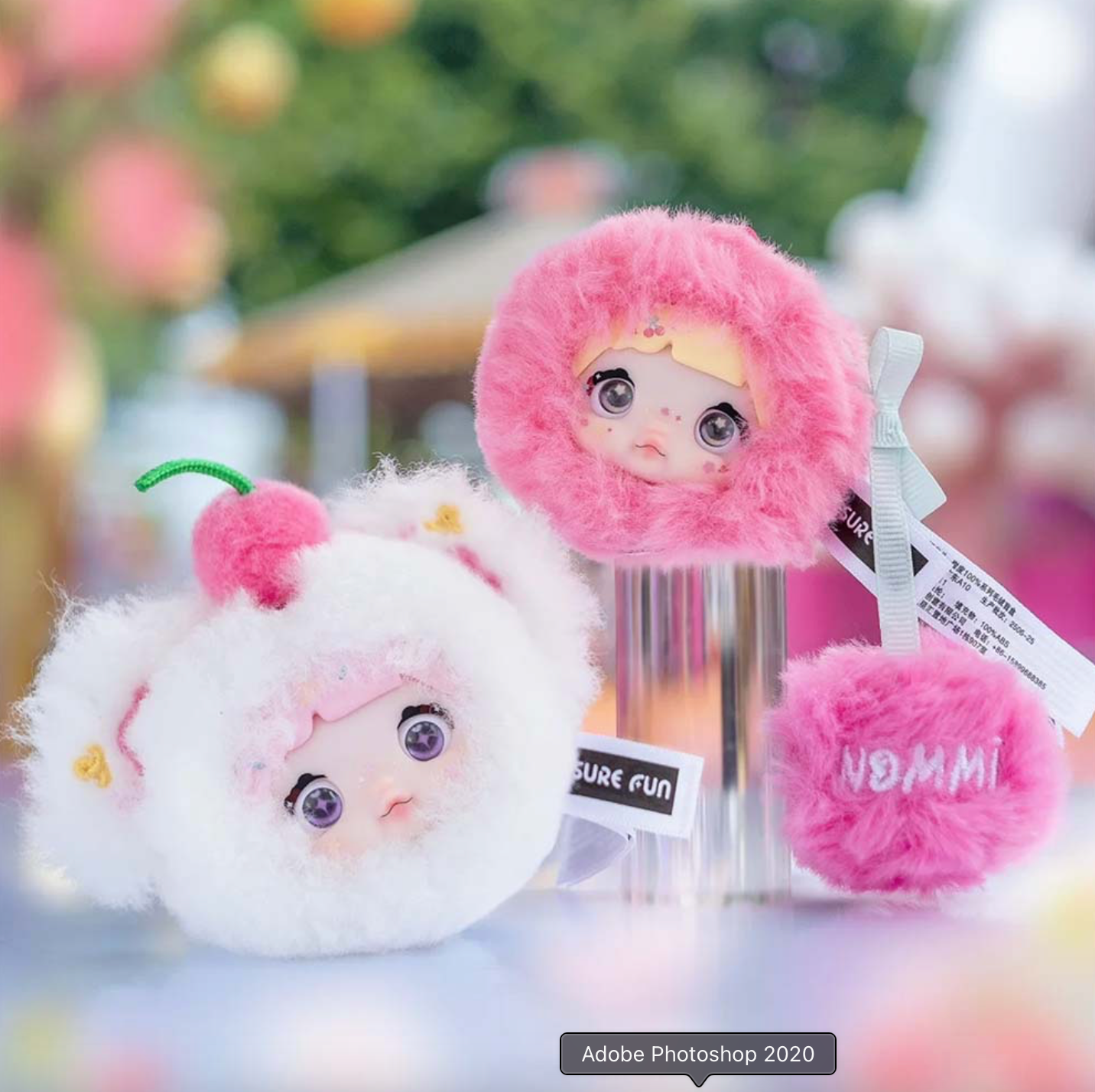 Nommi Sweetness 100% Series Plush Keychains Gift Blind Box
