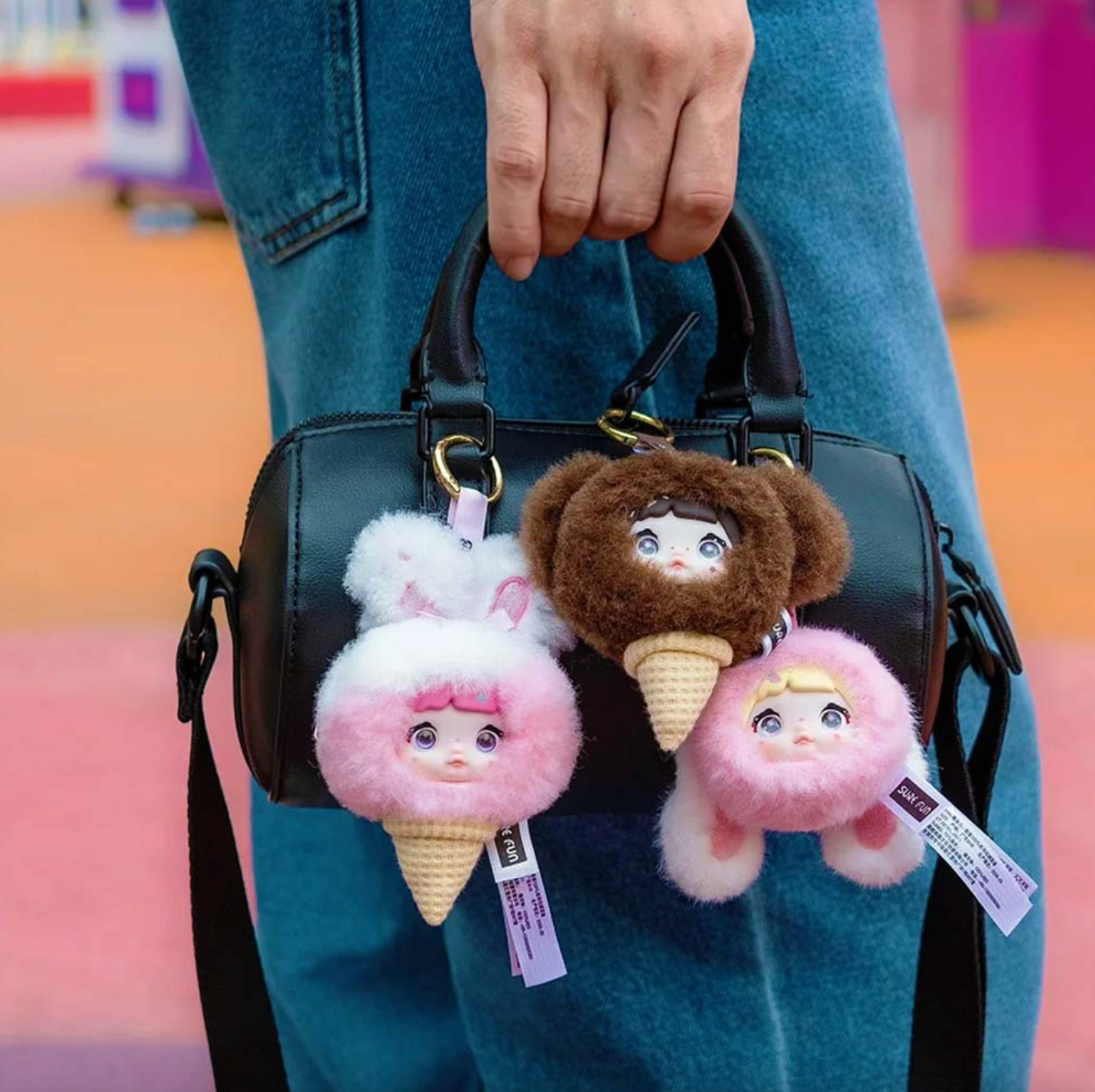 Nommi Sweetness 100% Series Plush Keychains Gift Blind Box