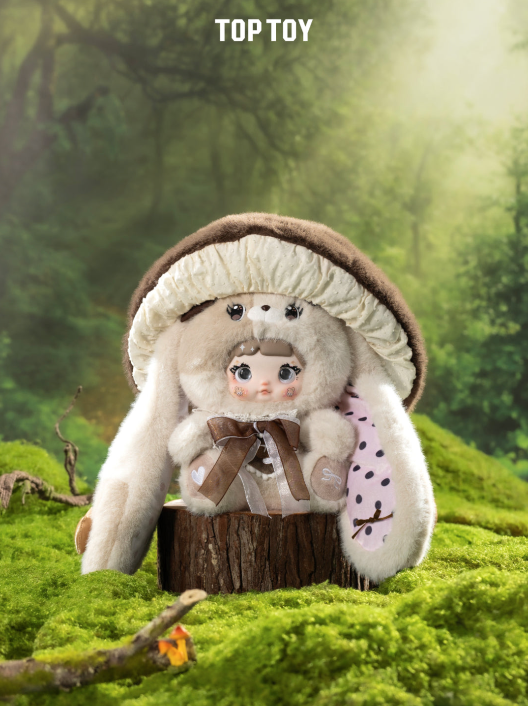 Nommi Mushroom Hat 400% Series Plush Blind Box