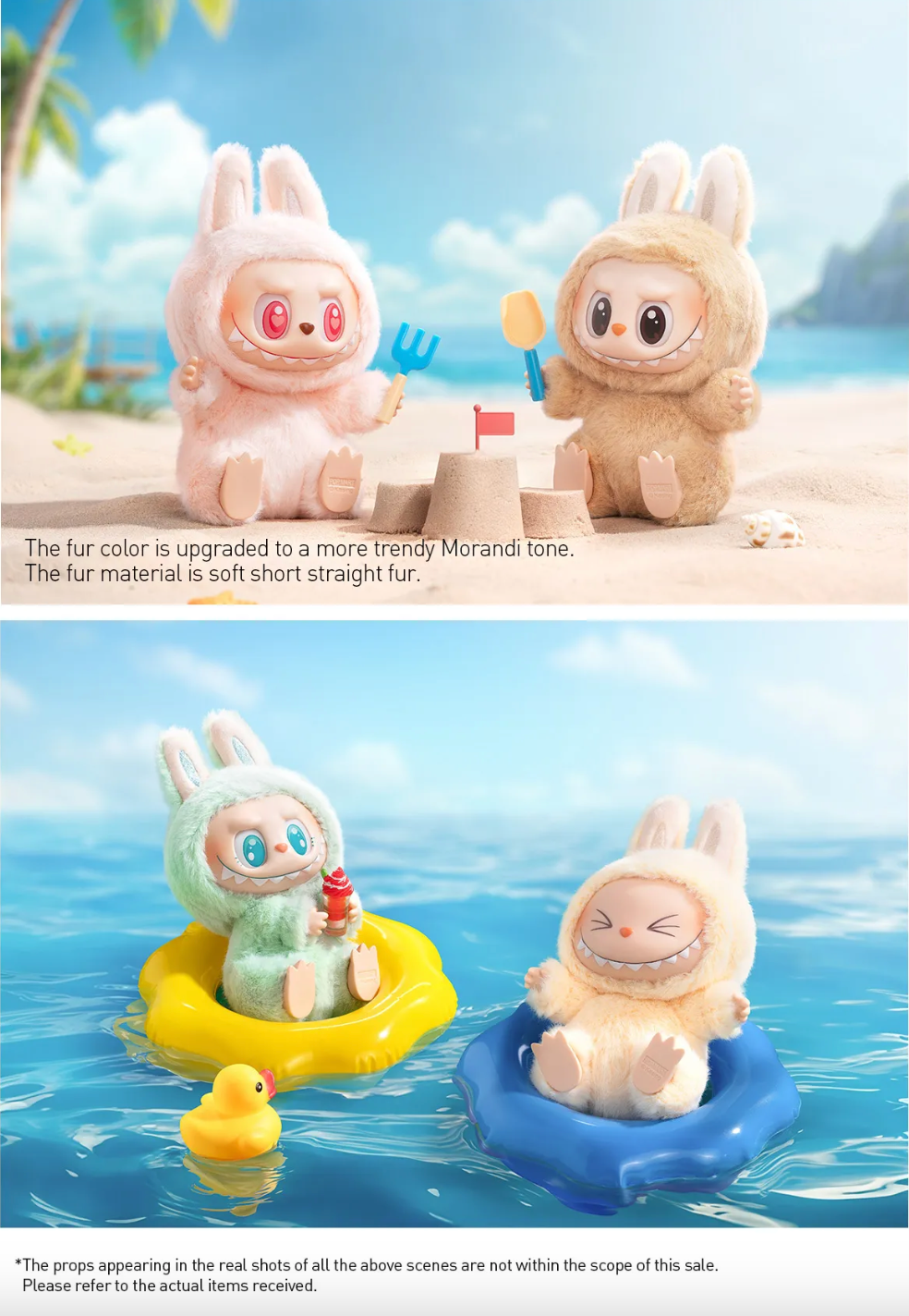 THE MONSTERS Have A Seat Series-Vinyl Labubu Plush Pendant Blind Box
