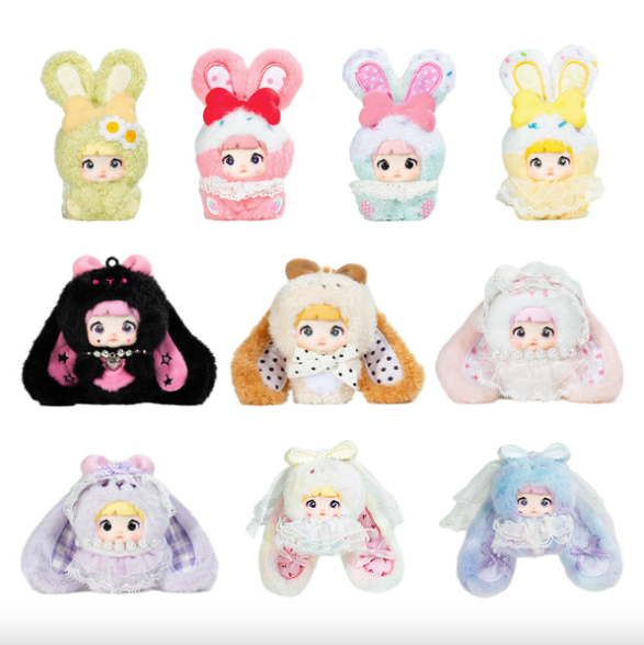 Hi Toy Nommi Baby Sweetheart Bunny Series Plush Blind Box
