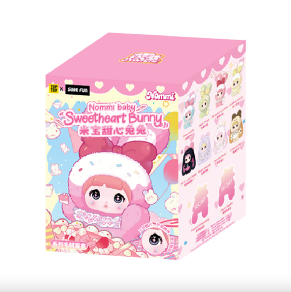 Hi Toy Nommi Baby Sweetheart Bunny Series Plush Blind Box