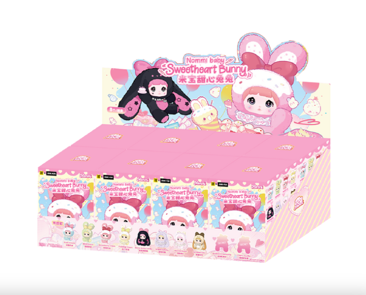 Hi Toy Nommi Baby Sweetheart Bunny Series Plush Blind Box