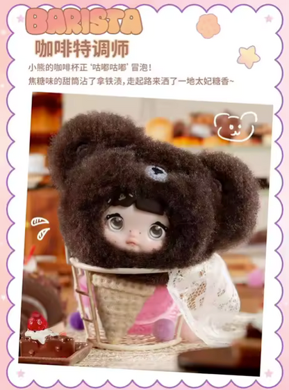 Nommi Sweetness 100% Series Plush Keychains Gift Blind Box