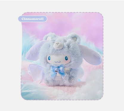 Sanrio Characters Fox Island Vinyl Plush Keychain Gift Blind Box