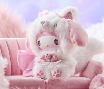 Sanrio Characters Fox Island Vinyl Plush Keychain Gift Blind Box