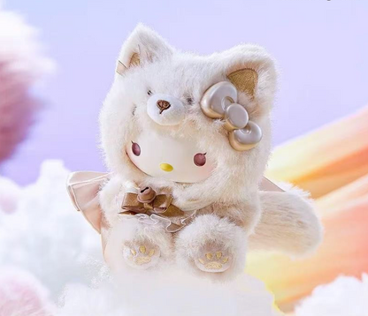 Sanrio Characters Fox Island Vinyl Plush Keychain Gift Blind Box