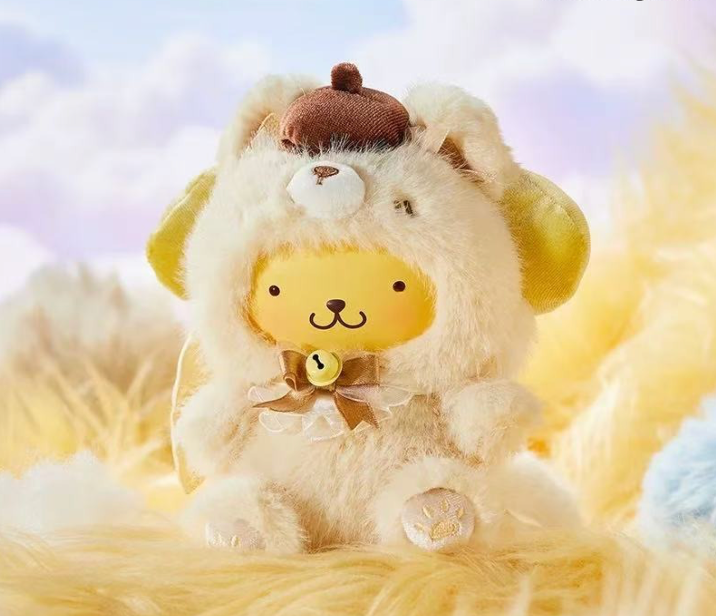 Sanrio Characters Fox Island Vinyl Plush Keychain Gift Blind Box