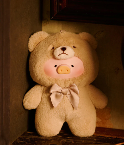 Toyzero+ Lulu Teddy The Piggy Vintage Plush Keychain Blind Box