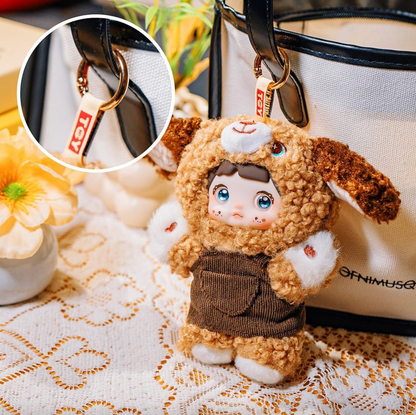 TopToy Nommi Puppy Diary Series Plush Keychain Blind Box