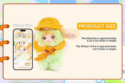 TopToy Nommi Puppy Diary Series Plush Keychain Blind Box