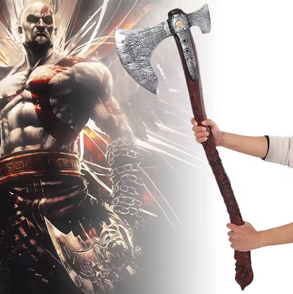 36" God of War Leviathan Battle Viking Axe Foam Prop Weapon