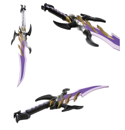 26.5" Solo Leveling Antares' Fangs Dagger Foam Prop Replica Dagger