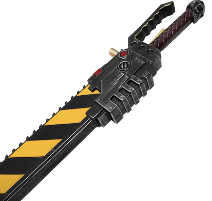 40’’ Fantasy WH40K War Chainsaw Hammer Foam Sword Replica Weapon