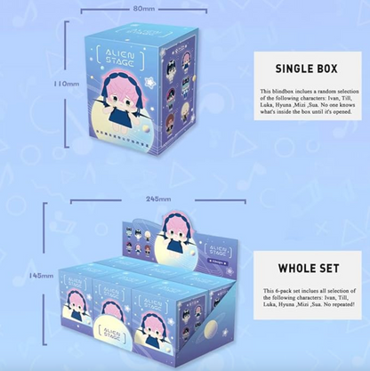 Alien Stage Doll Pendant Plush Blind Box