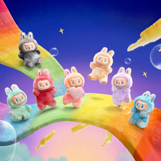 THE MONSTERS Big into Energy Series-Vinyl Labubu Plush Pendant Blind Box