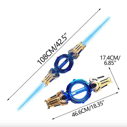 Spining Light Sword Double Blade LED Toy